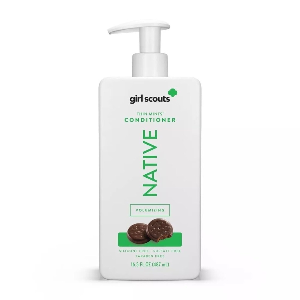 Native Girl Scouts Thin Mint Volumizing Conditioner 16.5 OZ